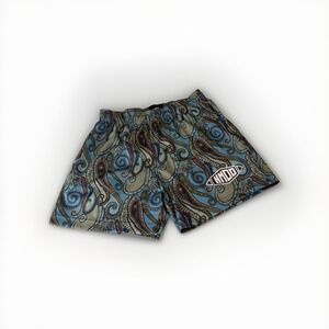 HMDD LA Paisley Mesh Basketball Shorts Multicolor Inseam 5.5" Men's Size XL-MINT